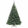 vidaXL Kunstkerstboom met 300 LED met standaard Groen 180 cm PE en PVC