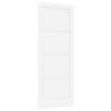 vidaXL Binnendeur 83 x 211 cm Multiplex Wit