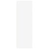 vidaXL Hoge kast 30x41x124 cm bewerkt hout wit