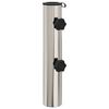 vidaXL Parasol Basisbuis 0.63 kg Natuurlijk RVS Roestvrij staal