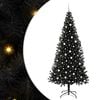 vidaXL Kerstboom Zwart 240 cm PVC