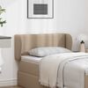 vidaXL Hoofdbord oor Tan 40 x 23 x 6 cm PVC
