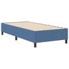 vidaXL Platform bedframe Blauw 90 x 190 cm Katoen Stof