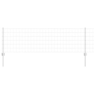 vidaXL Euro Fence met paal 25 x 0,6 m Gegalvaniseerd staal Mesh