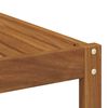 vidaXL Buiten bankenset 6 pcs Naturel Massief Acaciahout