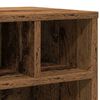 vidaXL Printerstand met opslag Oudhout 41 x 32 x 33.5 cm Bewerkt hout