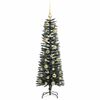 vidaXL Kunstkerstboom met 150 LED Groen 120 cm PVC en Plastic en Staal