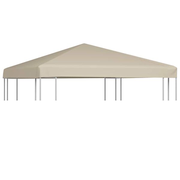 vidaXL Prieeldak 310 g/m&sup2; 3x3 m beige