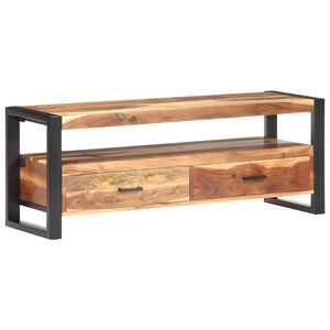 vidaXL Tv-meubel 120x35x45 cm massief acaciahout