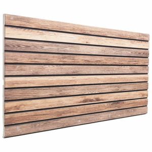 vidaXL Wandpanelen 5 st 100 x 50 cm Licht Bruin EPS-schuim