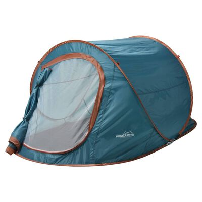Redcliffs Tent voor 1/2 personen pop-up 220x120x95 cm blauw