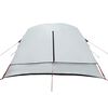 vidaXL Kampeertentcabine 4-persoons verduisterende stof wit waterdicht