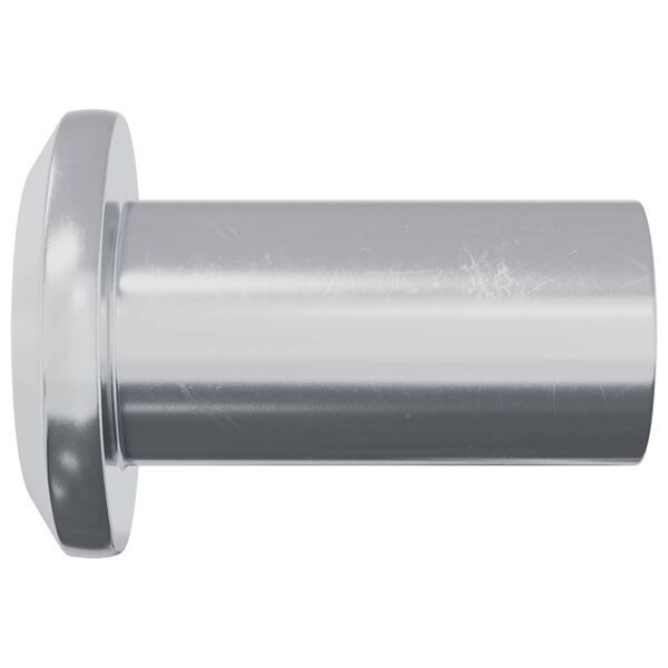 vidaXL Slotmoer 2 pcs Nikkel M6 x 15 mm Staal