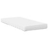 vidaXL Bedbank met matras wasbruin 100x200 cm massief grenenhout