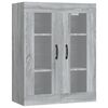 vidaXL Bovenkast 69,5x34x90 cm grijs sonoma eikenkleurig