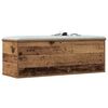 vidaXL Opslagdoos met opslag Oud Hout 102 x 35 x 35 cm Bewerkt hout