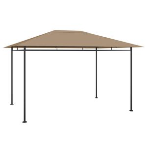 vidaXL Prieel 180 g/m&sup2; 384x281x270 cm taupe