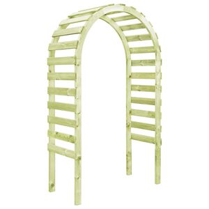 vidaXL Pergola 130x60x230 cm ge&iuml;mpregneerd grenenhout