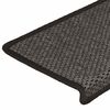 vidaXL Trapmatten zelfklevend 15st sisal-look 65x21x4cm antracietkleur