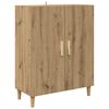 vidaXL Hoge kast Artisan Eiken 69,5 x 34 x 180 cm