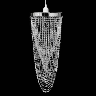 Kroonluchter met kristallen 22 x 58 cm