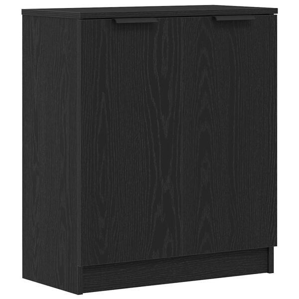 vidaXL Dressoir Zwart 60 x 30 x 70 cm Bewerkt hout