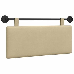 vidaXL Hangend hoofdbord Katoen Stof