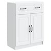 vidaXL Dressoir Wit 66 x 34,5 x 87 cm Bewerkt hout