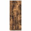 vidaXL Boekenkast 40x30x77 cm bewerkt hout gerookt eikenkleurig
