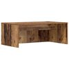 vidaXL Wandbureau Wandgemonteerd Oud Hout 80 x 45 x 30 cm Bewerkt hout