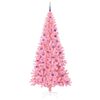 vidaXL Kerstboom met 300 LED met standaard Roze 180 cm PVC