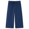 Kinderbroek met wijde pijpen 104 marineblauw