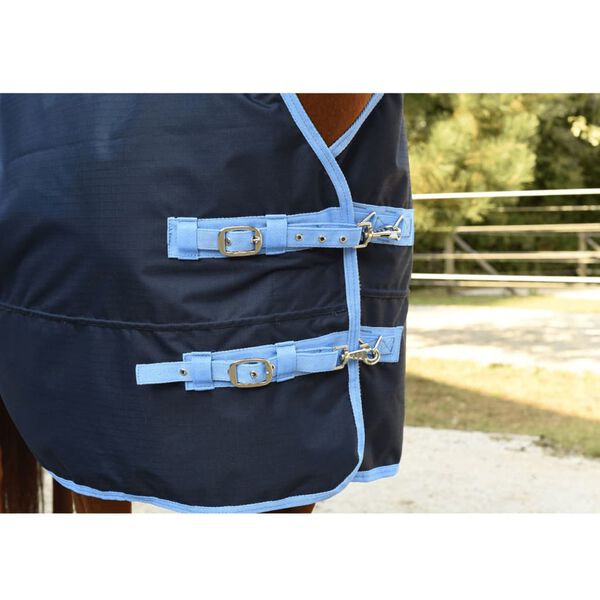 Kerbl Paardendeken RugBe HighNeck 135/185 cm blauw 328665