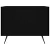 vidaXL Salontafel 50x50x40 cm bewerkt hout zwart