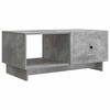 vidaXL Salontafel Betongrijs 90 x 50 x 40 cm Bewerkt hout