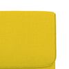 vidaXL Loungestoel 55x64x80 cm stof lichtgeel