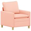 vidaXL Bank Roze 76 x 81 x 87,5 cm Stof