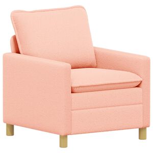 vidaXL Bank Roze 76 x 81 x 87,5 cm Stof