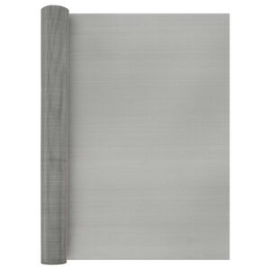 vidaXL Gaas Scherm 60 x 1000 cm 60 Mesh RVS 201 Zilverkleurig
