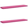 vidaXL 2-delige Bankkussens VUGHT 2 st 100% Polyester Roze