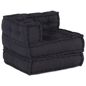 vidaXL Modulair Sofabet 4 pcs Antracietkleurig Stof