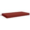 vidaXL Zitkussen SOEST 100% Polyester Rood 120 x 80 x 10 cm