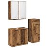 vidaXL Badkamermeubelset 3 st Oudhout 64,5 x 33,5 x 59 cm Bewerkt hout
