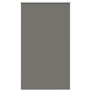 vidaXL Rolgordijn verduisterend 135x210 cm stofbreedte 131,6 cm grijs