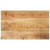 vidaXL Tafelblad rechthoekig 40x20x2,5 cm massief ruw mangohout