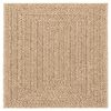 vidaXL Vloerkleed ZIZUR beige binnen en buiten 240x340 cm jute look