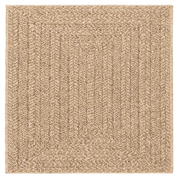 vidaXL Vloerkleed ZIZUR beige binnen en buiten 240x340 cm jute look