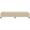 vidaXL Platform bedframe Grijs groen 100 x 200 cm Stof