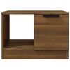vidaXL Salontafel 50x50x36 cm bewerkt hout bruin eikenkleur