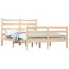 vidaXL Bedframe massief grenenhout 140x200 cm